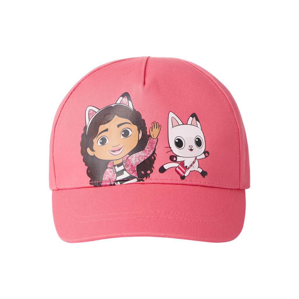 Hovedbeklædning Name Gabby Cat Kasket Merina Camellia Rose - Name It Caps  - 5715507190066