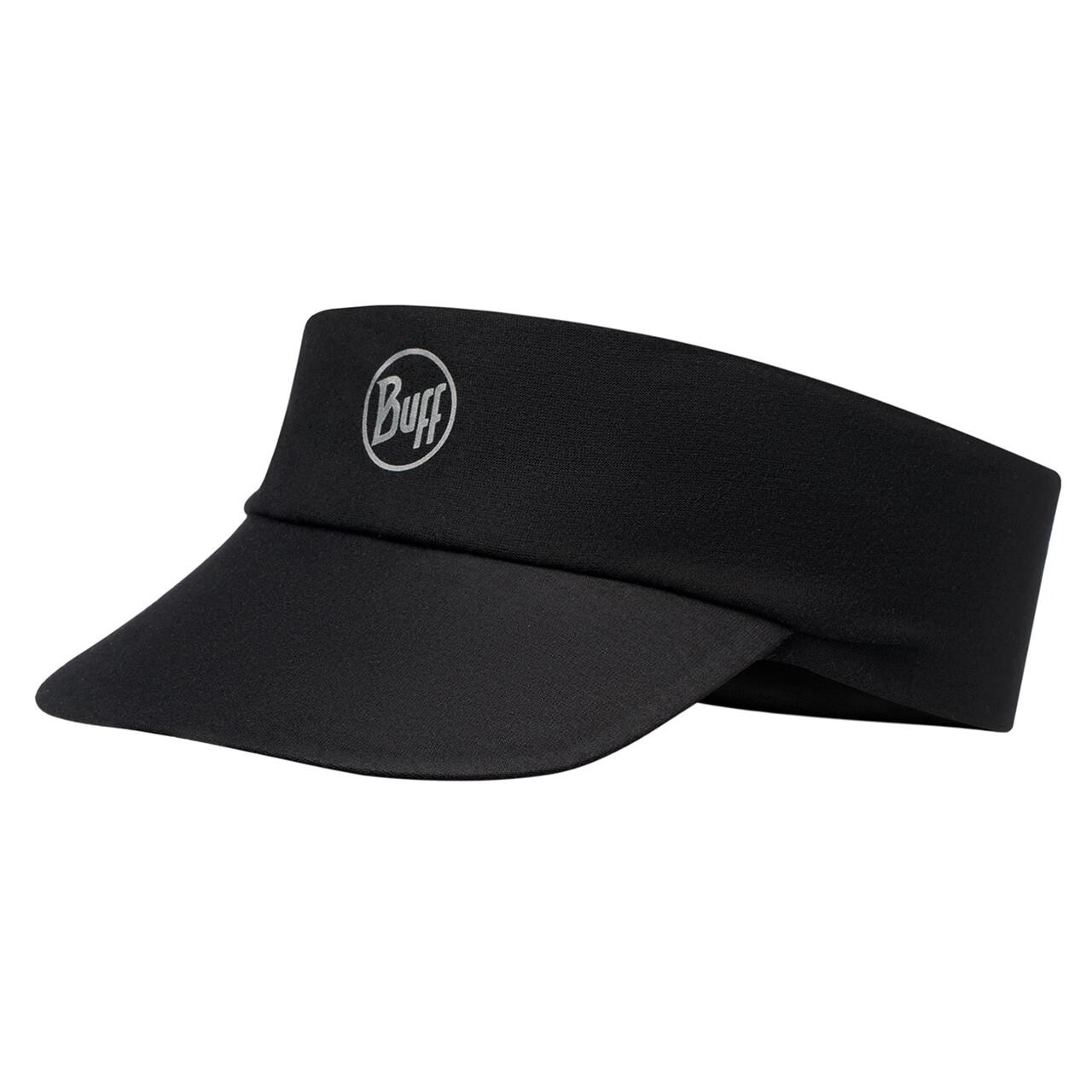 Sort Buff Pack Speed Visor Solid Black One Size - Buff Caps  - 8428927356260