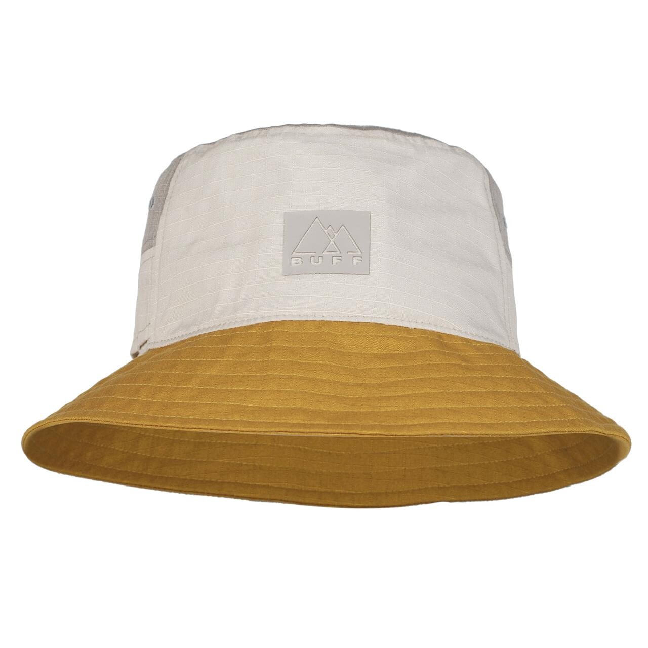 Gul (HAK OCHER) Buff Sun Bucket Hat Gul Hak Ocher Large Large - Buff Caps  - 8428927437969