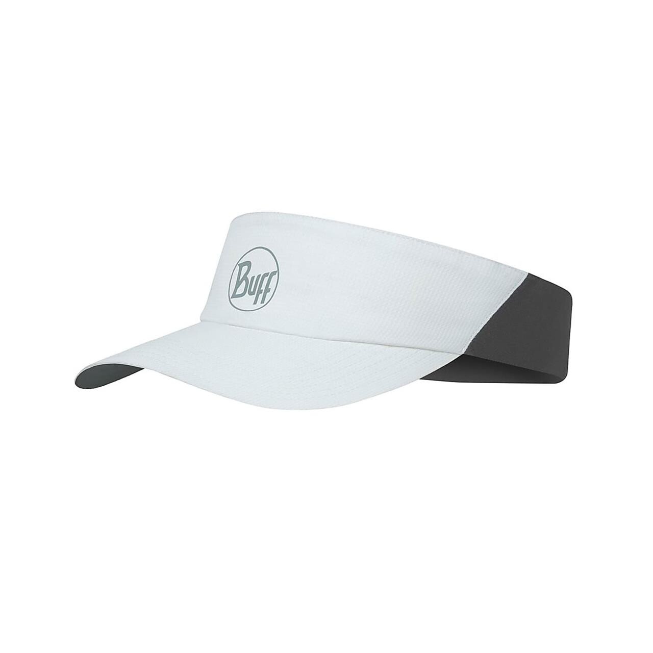 Hvid Buff Visor Solid White One Size - Buff Caps  - 8428927472380
