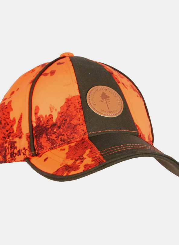 Grøn Pinewood Furudal Hunters Cap Strata Blaze Green - Pinewood Caps  - 7331090426818