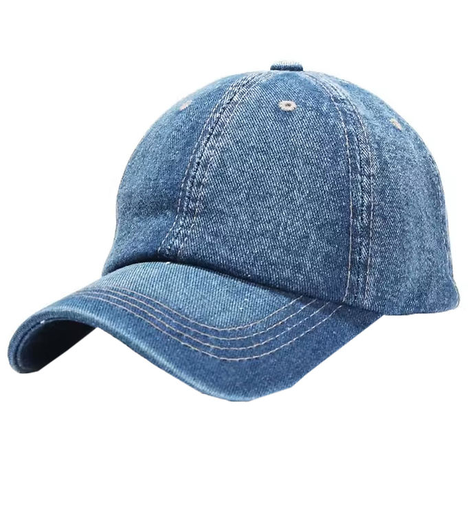 Blå Stær Kasket Amilie Denim - By Stær Caps  - 5713870991617