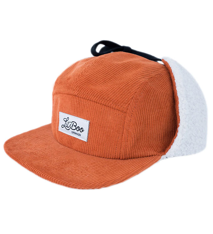 Brun Lilboo Kasket Teddy Corduroy Caramel - Caps  - 5714519020996