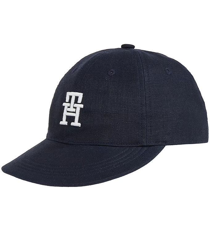Blå Tommy Hilfiger Kasket Summer Prep Space Blue - Tommy Hilfiger Caps  - 8720638344421