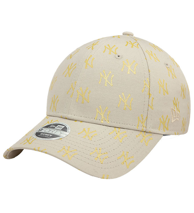 Beige New Era Kasket 9forty New York Yankees Metallic Light - New Era Caps  - 198061287802
