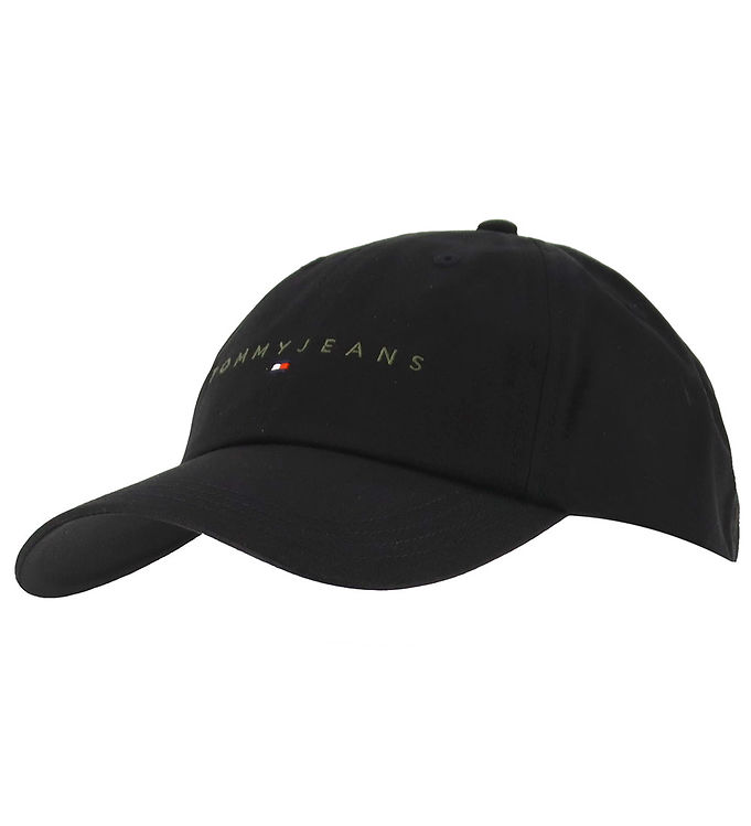 Sort Tommy Hilfiger Kasket Linear Logo - Tommy Hilfiger Caps  - 8720636860787