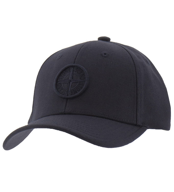 Blå Stone Island Kasket Navy - Stone Island Caps  - 8052572890659