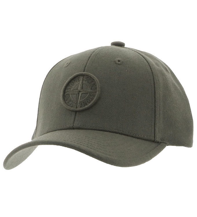 Grøn Stone Island Kasket Army - Stone Island Caps  - 8050592238079