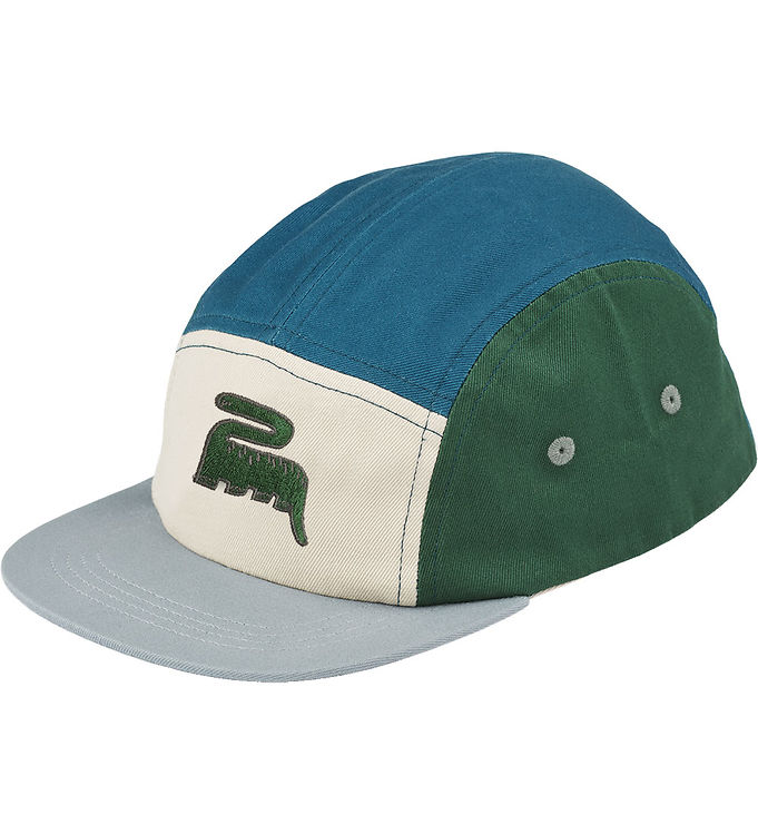 Grøn Liewood Kasket Rory Blue Fog Multi Mmix - Liewood Caps  - 5715493450236