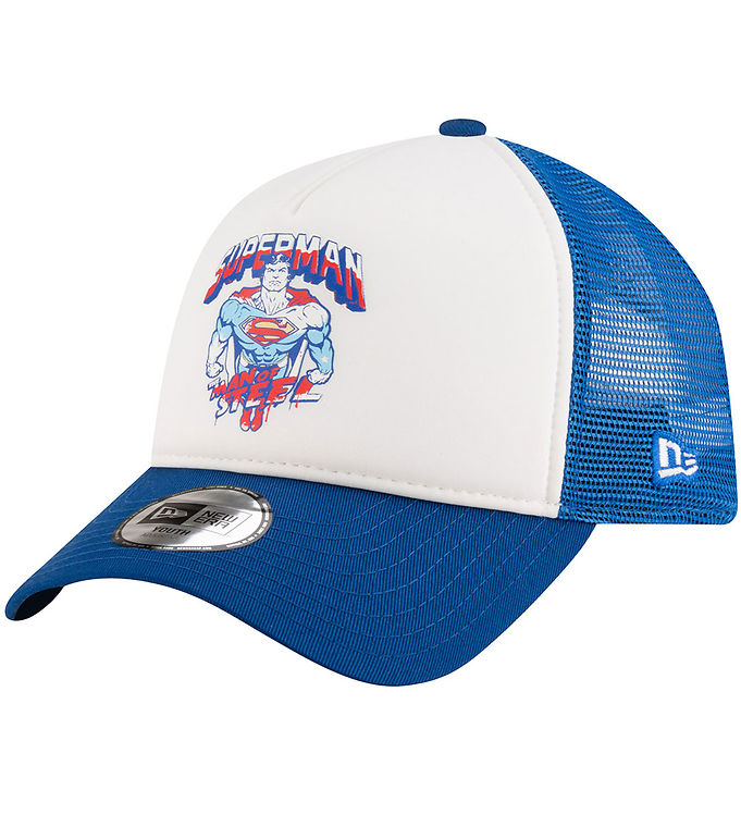 Blå New Era Kasket Trucker Superman Med Blue - New Era Caps  - 198358989167
