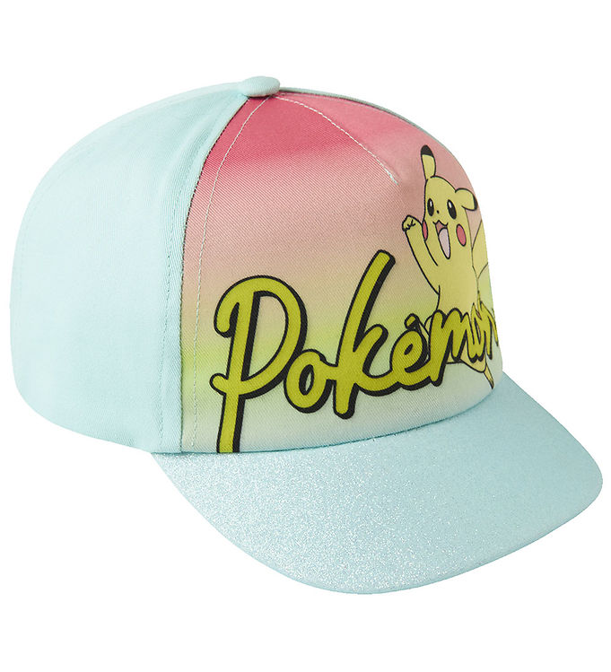 Grøn Name Kasket Nkfmamas Pokemon Blue Tint - Name It Caps  - 5715678060892