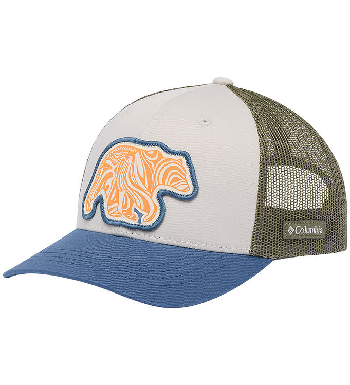 Grøn Columbia Kasket Snap Back Dark Stone - Columbia Caps  - 195982341125
