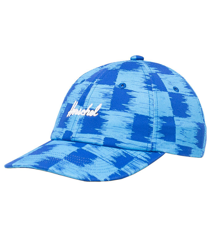 Blå Herschel Kasket Check Yourself Dazzling Blue - Herschel Caps  - 828432704156