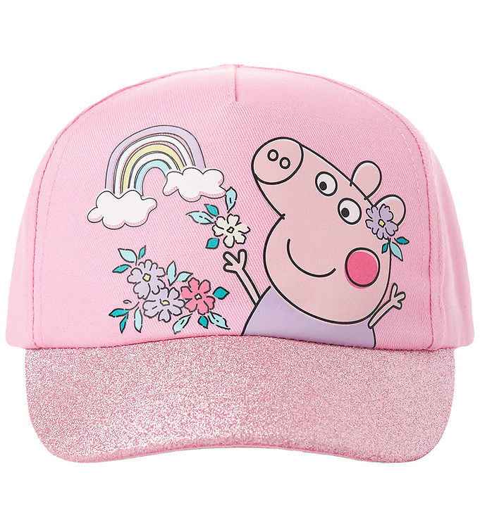 Rosa Name Kasket Nmfmis Peppa Pig Pink Frosting - Name It Caps  - 5715715956287