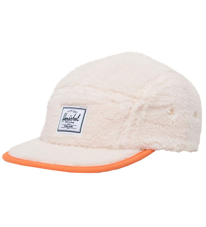 Hvid Herschel Kasket Teddyfleece Glendale Whitecap Gray - Herschel Caps  - 828432599660