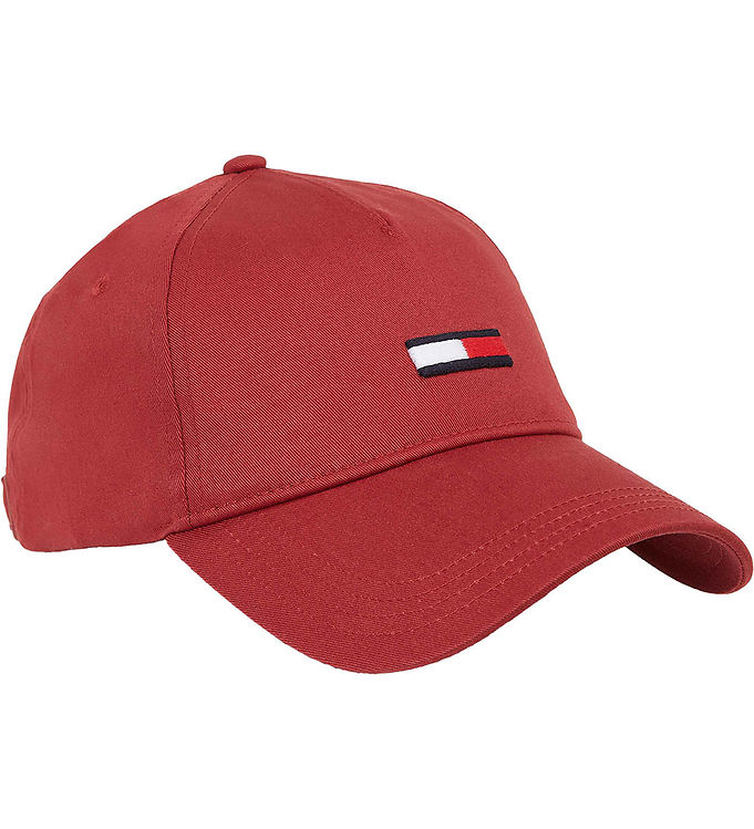 Rød Tommy Hilfiger Kasket Bordeux - Tommy Hilfiger Caps  - 8720645811503