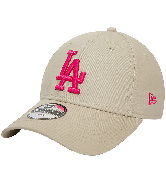 Beige New Era Kasket 9forty Dodgers Light - New Era Caps  - 198358989648