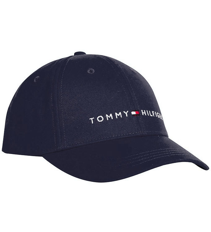 Blå Tommy Hilfiger Kasket Dark Night Navy - Tommy Hilfiger Caps  - 8720636886558