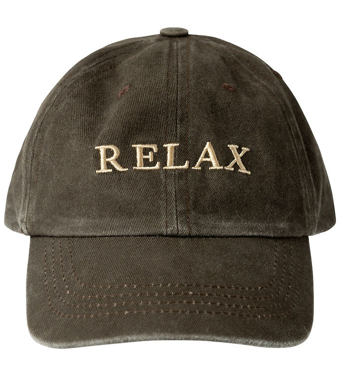Brun Name Kasket Nkmnugo Bracken Broderi - Name It Caps  - 5715601512399