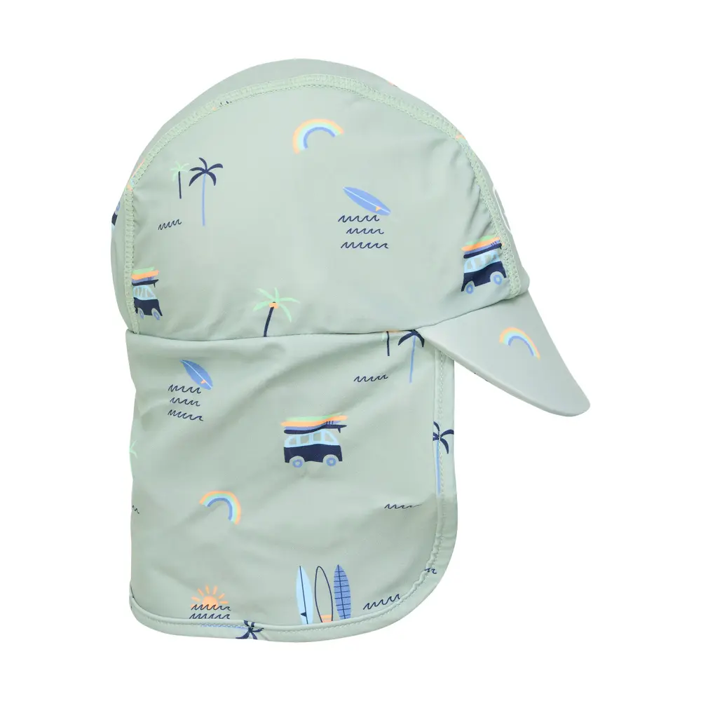 Grøn Hat Aop 9409 - Color Kids Caps  - 5713438312380