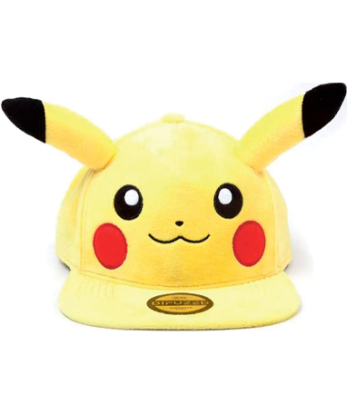 Pikachu Kasket Pokemon One Size - Caps