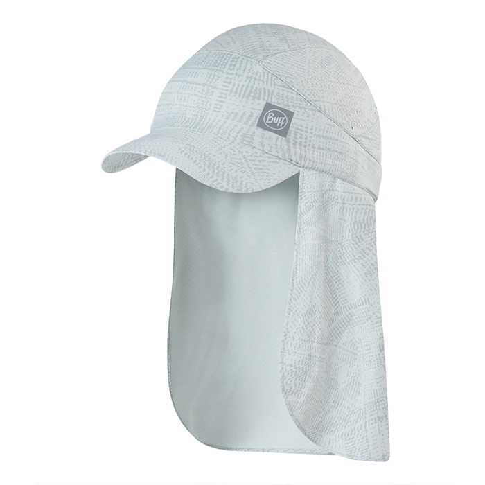 Grey Buff Pack Sahara Cap Tiho Grå Baseball Cap Kasket - Buff Caps  - 8428927504272
