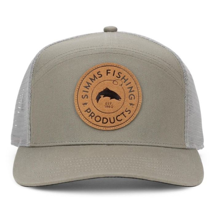 Simms Panel Trucker Bay Leaf - Simms Caps  - 694264657089