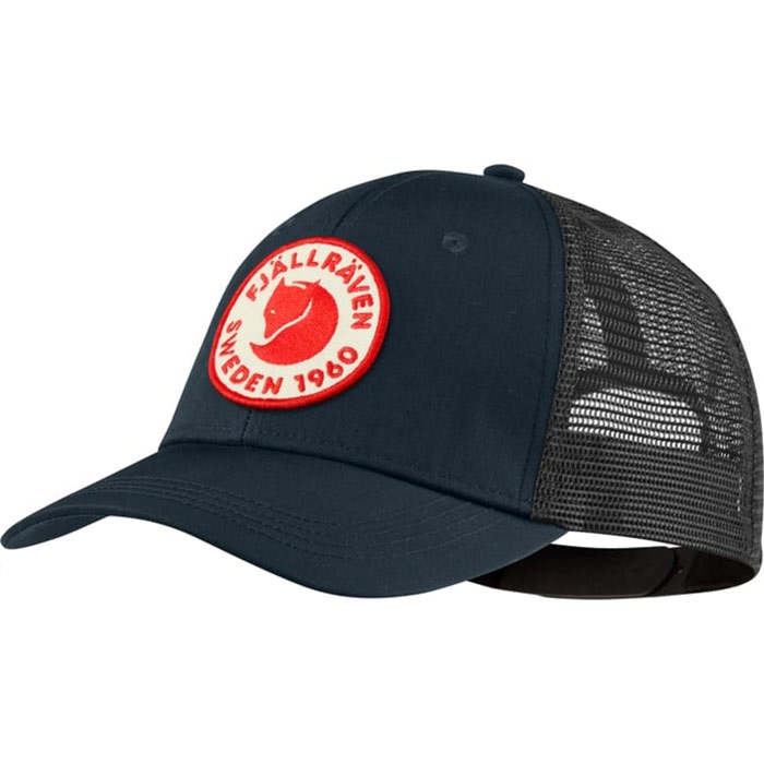 Dark Navy Fjallraven 1960 Logo Långtradarkeps Mørkeblå Baseball Cap Kasket - Caps  - 7323450601270