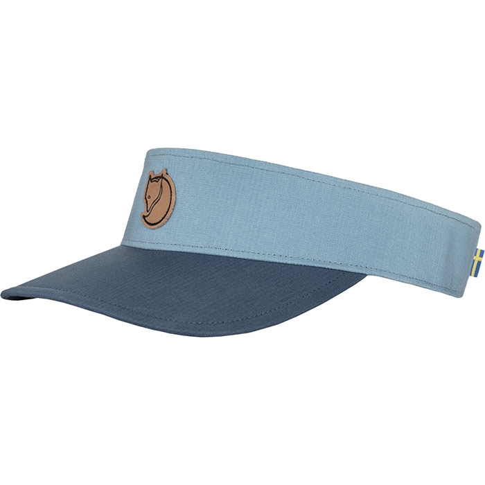 Blue Fjallraven Abisko Visor Cap Dawn Blå Blå Blå Baseball Cap Kasket - Fjällräven Caps  - 7323450858155