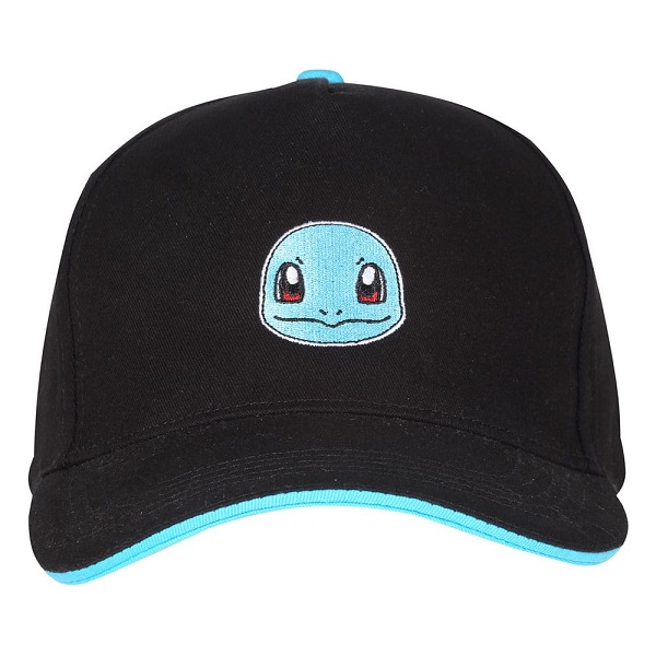Pokamp195amp169mon Squirtle Badge Curved Bill Cap Kasket - !andet Caps  - 5056688515430