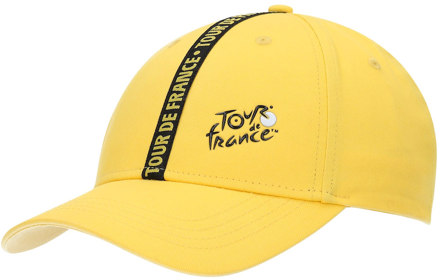Gul Tour France Kasket Yellow Stripe - Tour De France Caps  - 3664267328641