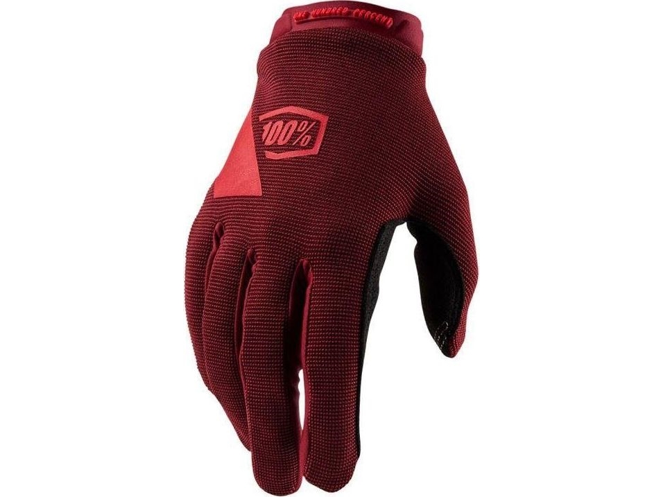 100 Ridecamp Womens Glove Brick Størrelse Håndfladelængde 181 187 - 100% Caps  - 841269138932