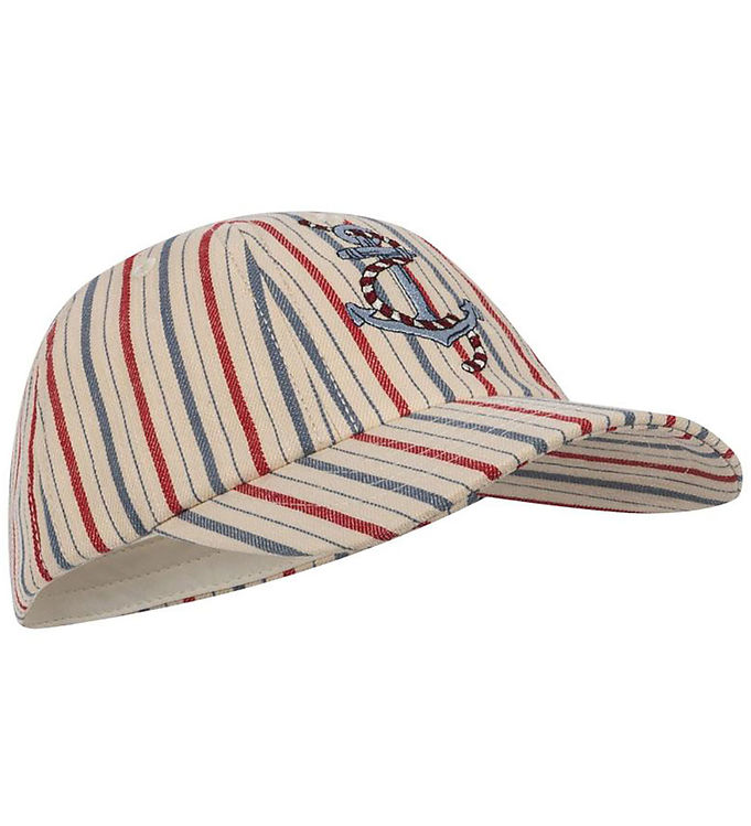 Multifarvet Konges Sløjd Kasket Marlon Antique Stripe - Konges Sløjd Caps  - 5715681054642