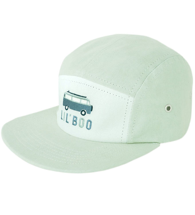 Grøn Lil Boo Copenhagen Kasket Surf Van Misty Green - Caps  - 5714519033491