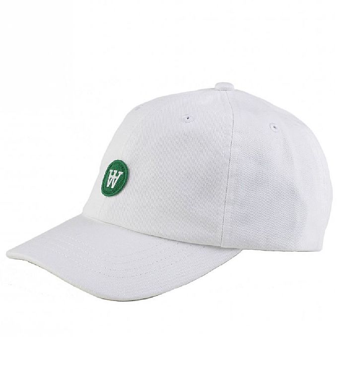 Hvid Wood Wood Kids Kasket Logo - Wood Wood Caps  - 5713421324659