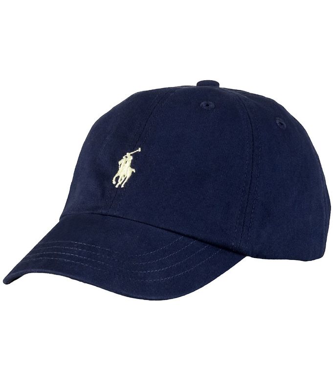 Blå Polo Ralph Lauren Kasket Navy Logo - Caps  - 3611581072729