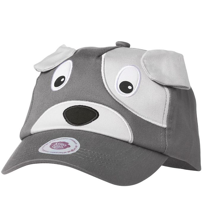 Grå Affenzahn Kasket David Dog - Affenzahn Caps  - 4057081045587