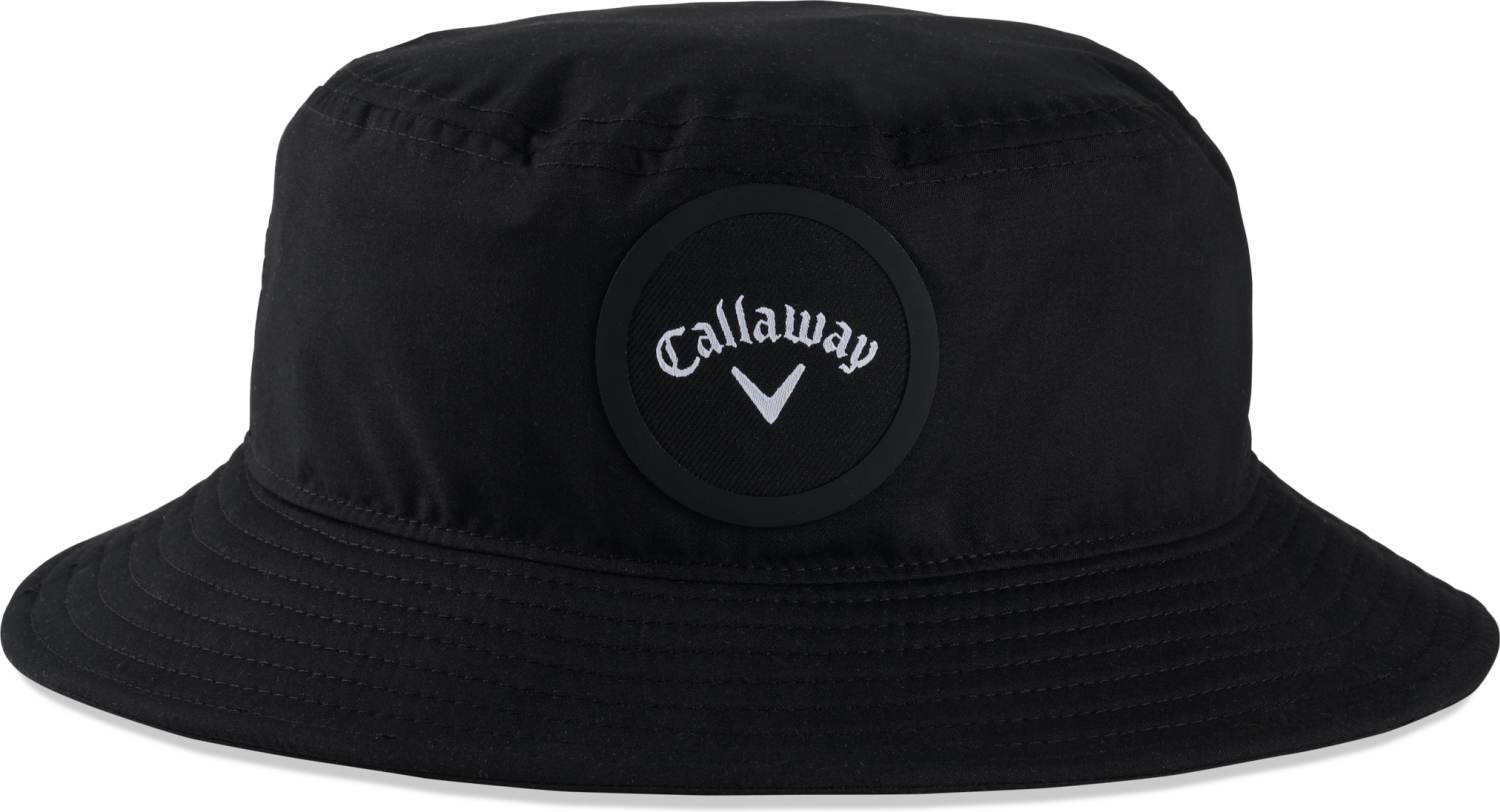 Sort Callaway Hyperdry Bucket Hat Herre Kasket Black Str - Callaway Caps  - 0194518457231