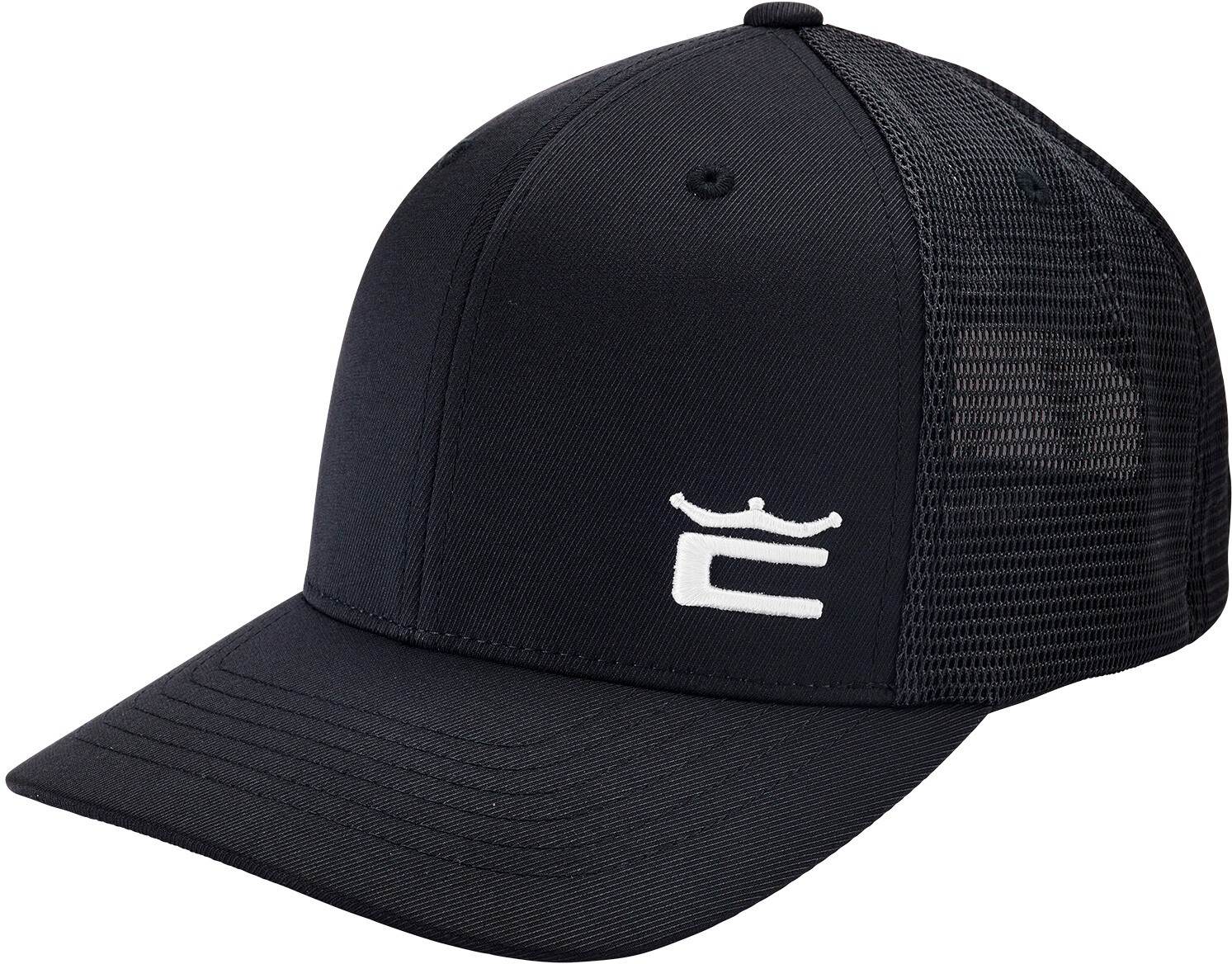 Sort Cobra Crown Trucker Herre Kasket Black White Str Onesize - Cobra Caps  - 4050375976291