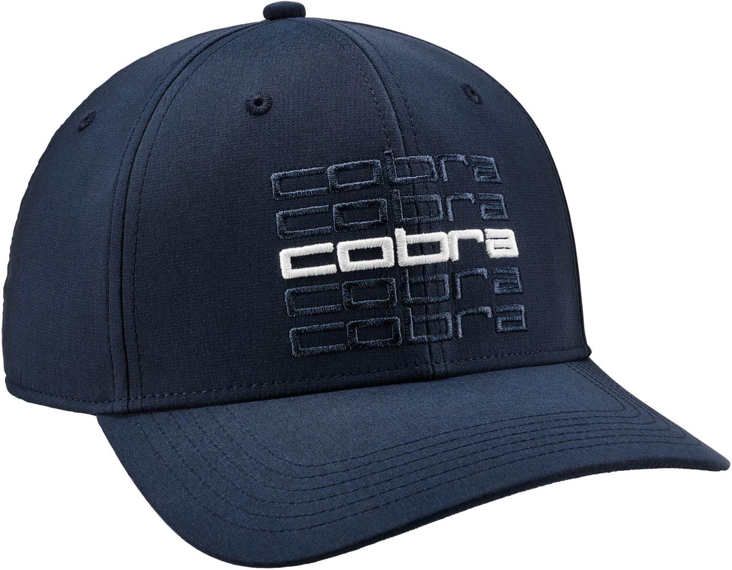 Hvid Cobra Repeat Herre Kasket Puma Navy White Glow Str Onesize - Cobra Caps  - 4055264616982