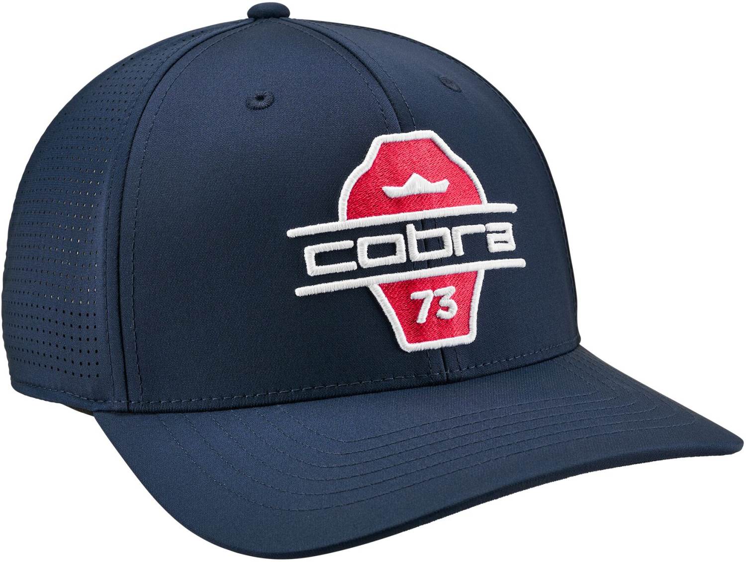 Club Navy/Stron Cobra Split Tour Herre Kasket Club Navy Strong Red Str Onesize - Cobra Caps  - 4055264617255