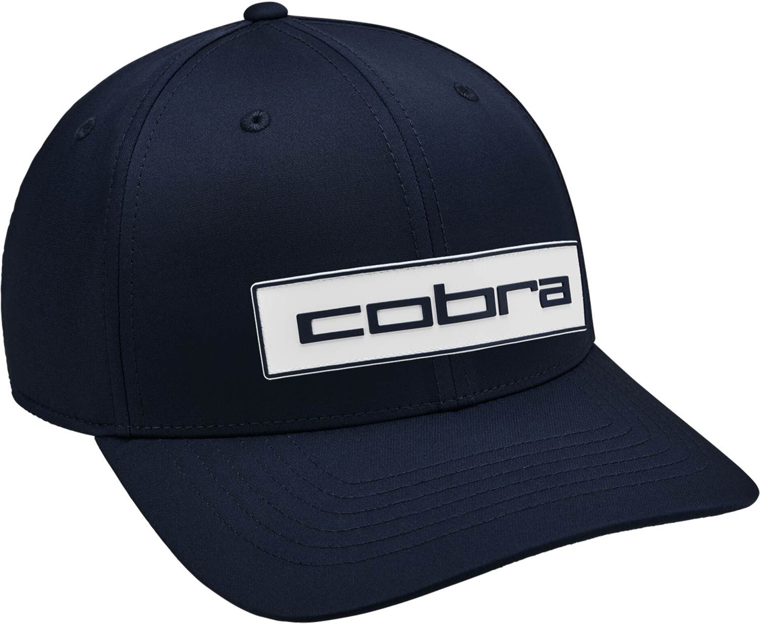 Hvid Cobra Tour Tech 2024 Herre Kasket Deep Navy White Str Onesize - Cobra Caps  - 4055264616678