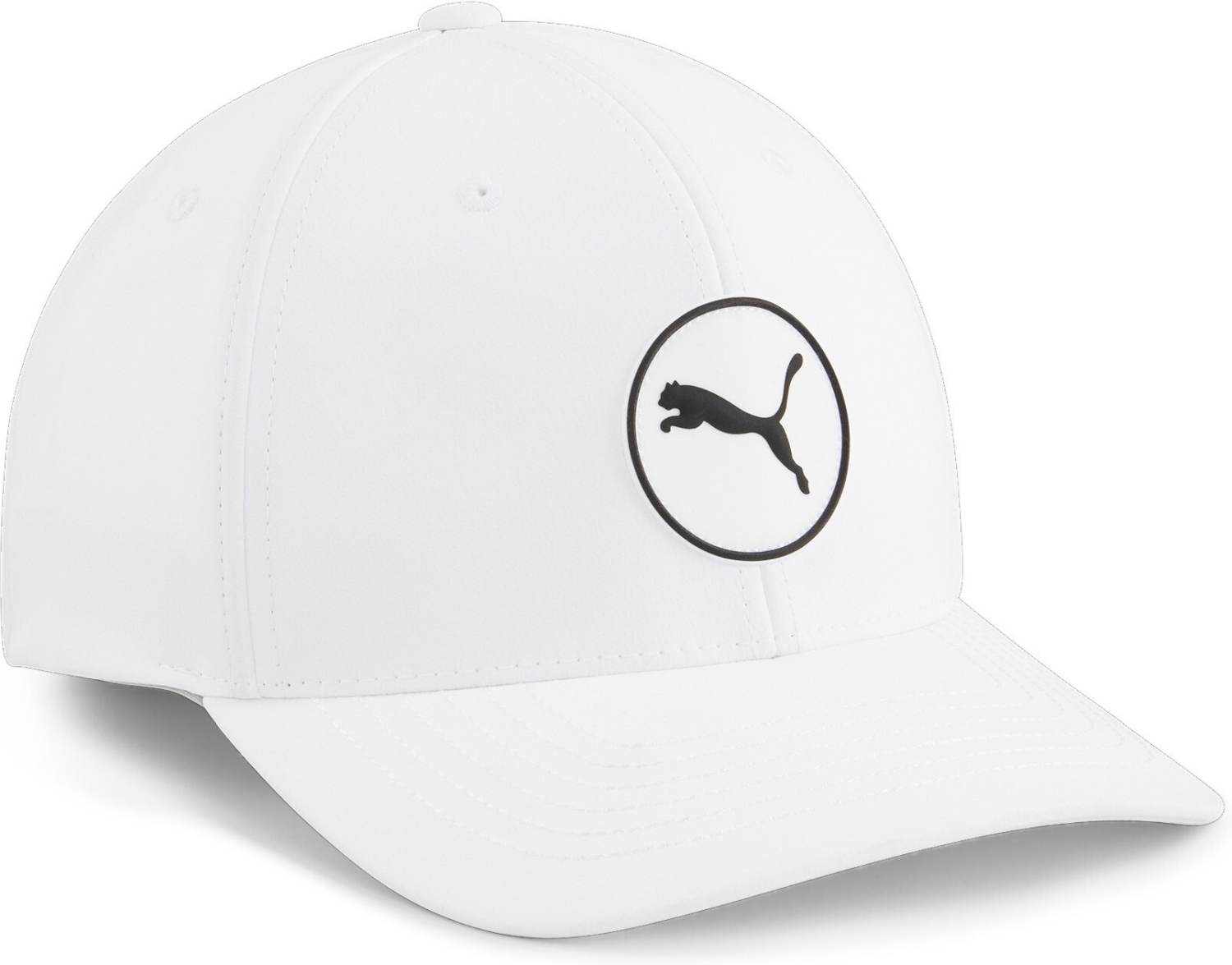 Hvid Puma Circle Cat Tech 2024 Herre Kasket White Glow Str Onesize - Puma Caps