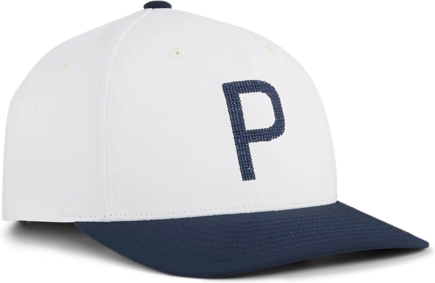 Hvid Puma Crafted Herre Kasket Warm White Deep Navy Str Onesize - Puma Caps
