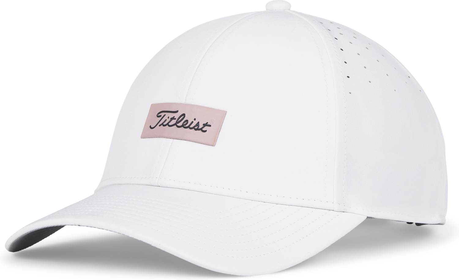 Hvid Titleist Charleston Breezer Dame Kasket White Pink Charcoal Str Onesize - Titleist Caps