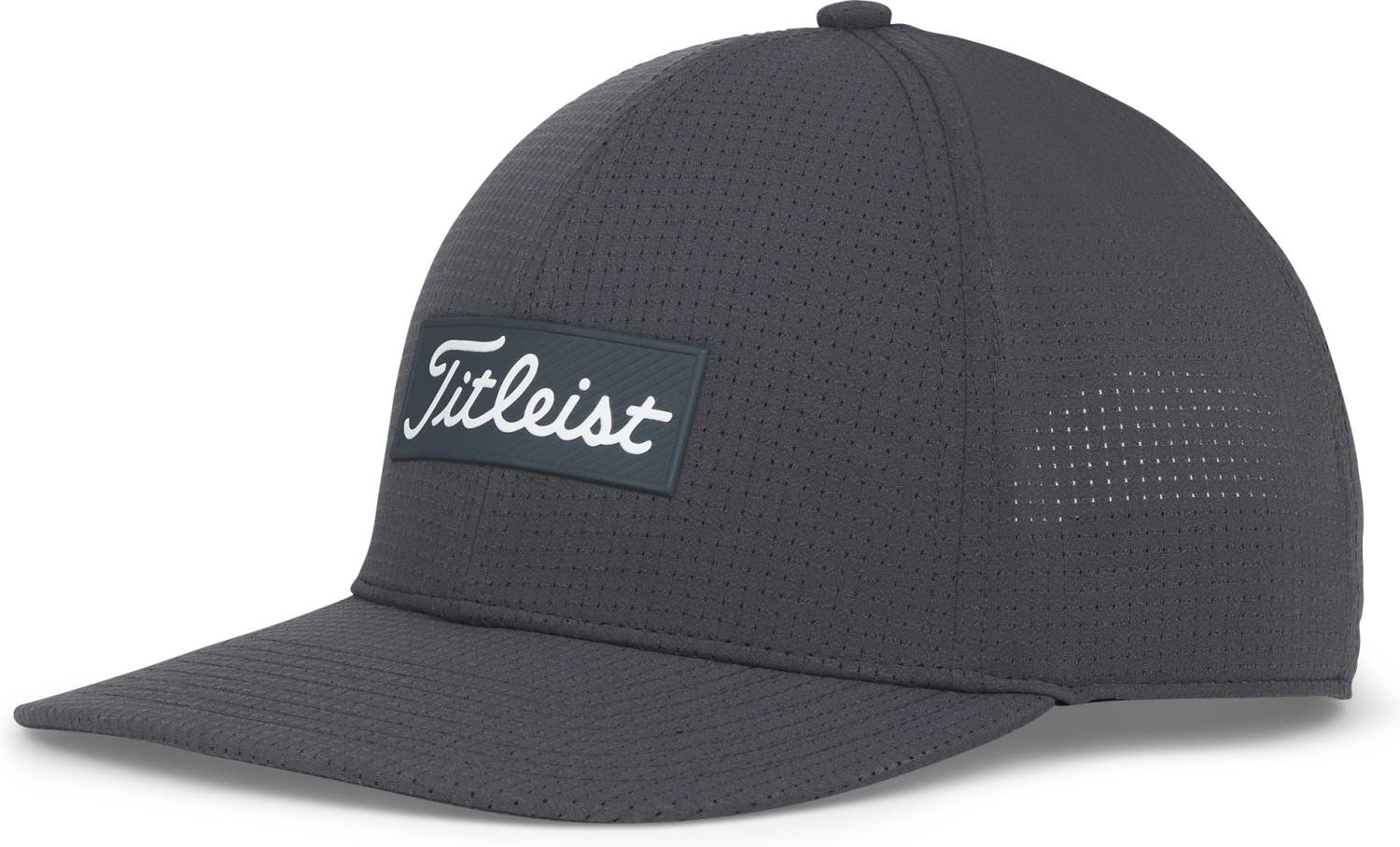 Hvid Titleist Oceanside Kasket Charcoal Navy White Str Justerbar - Titleist Caps