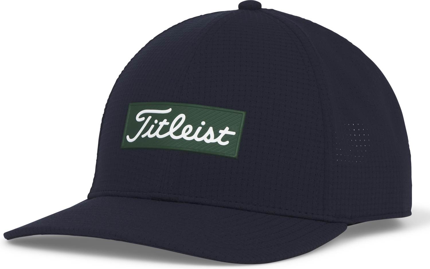 Hvid Titleist Oceanside Kasket Navy Hunter White Str Justerbar - Titleist Caps