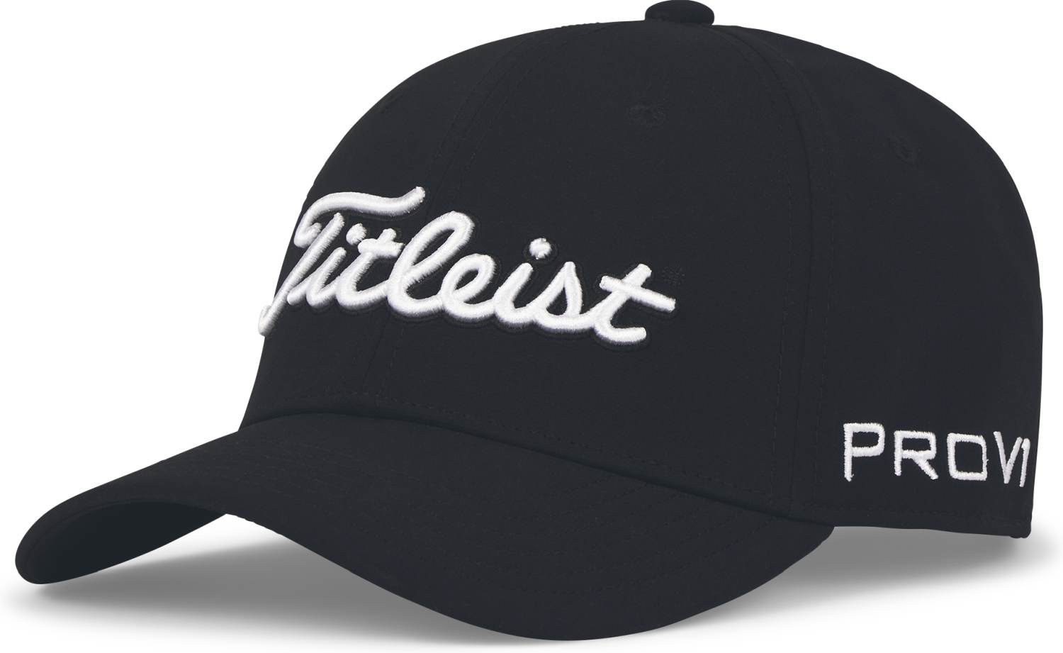 Blk/Wht Titleist Tour Performance Junior Kasket Blk Wht Str Justerbar - Titleist Caps
