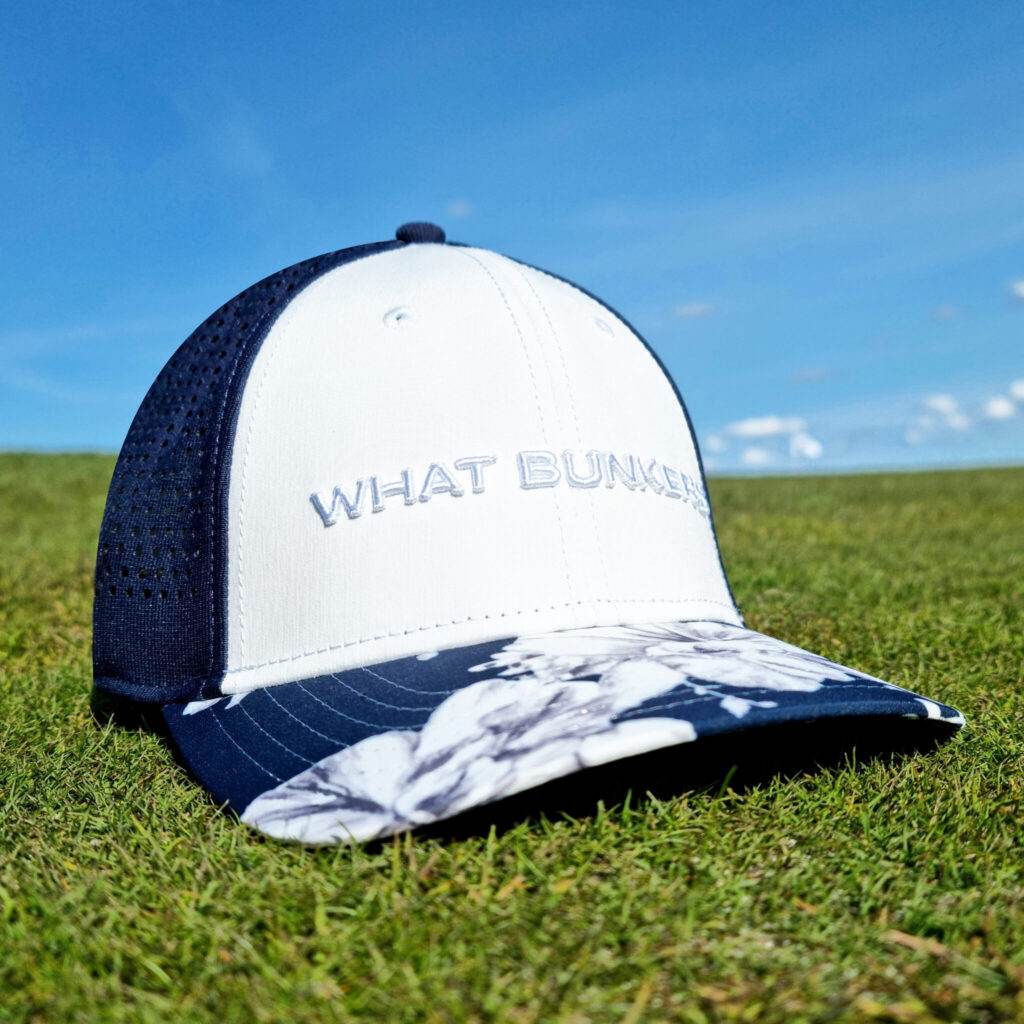 Hvid What Bunkers Rickey Kasket Navy White Str - What Bunkers Caps  - 5740005900060