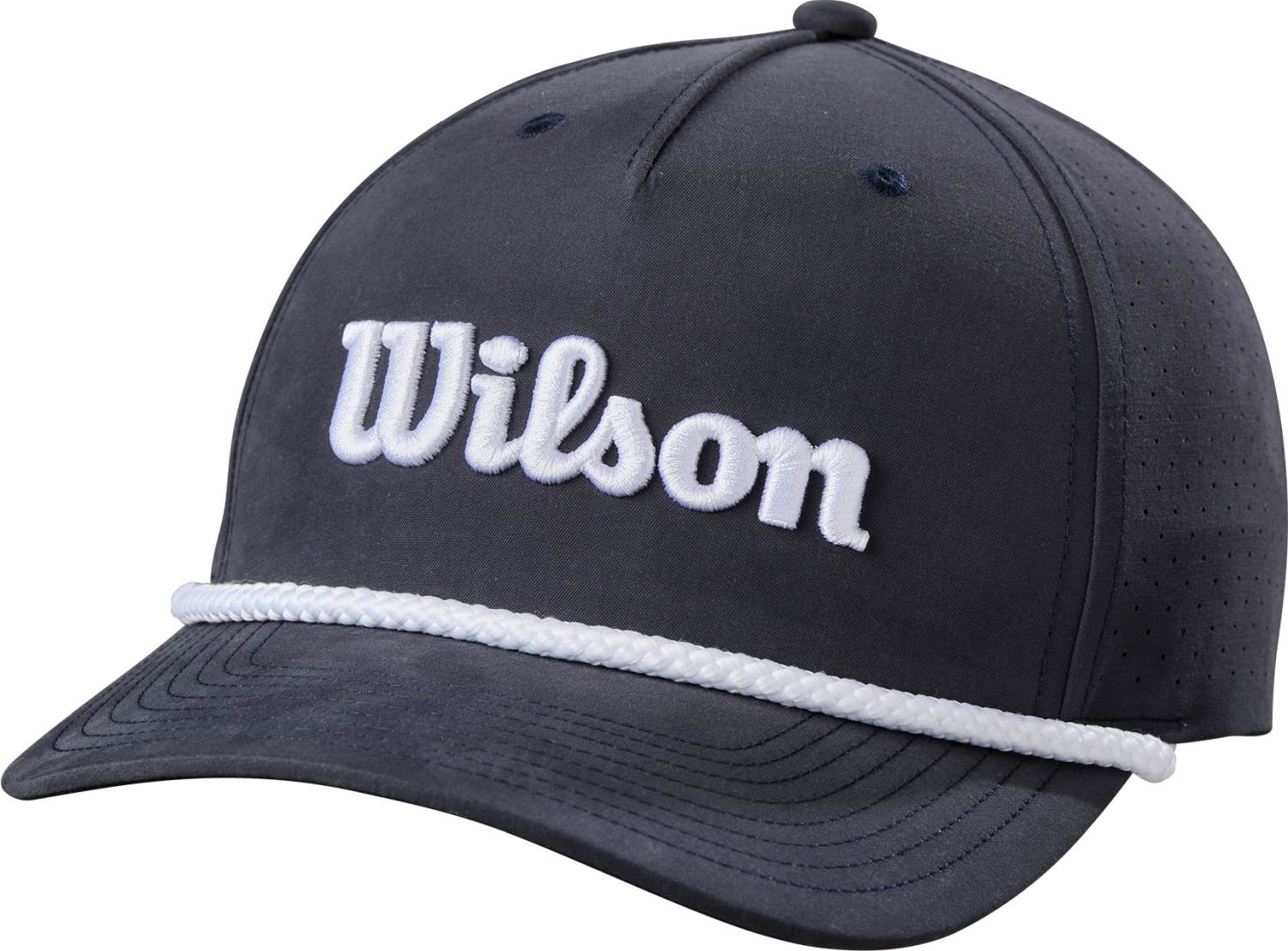 Navy Wilson Rope Kasket Str Onesize - Wilson Caps  - 0097512918527